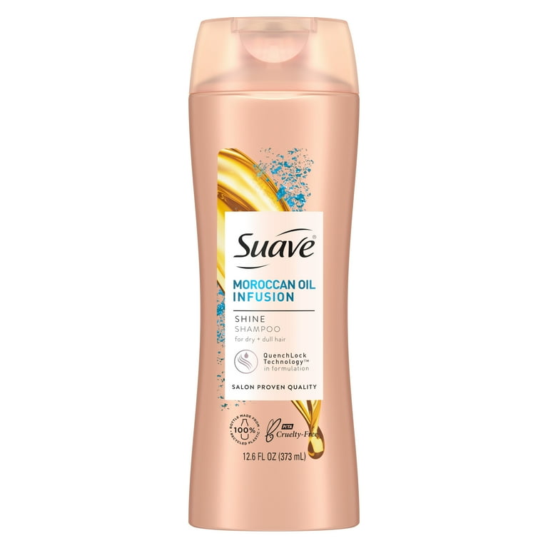 Suave Professionals Moroccan Oil Infusion Shampoo Shine Enhancing 12.6 fl oz