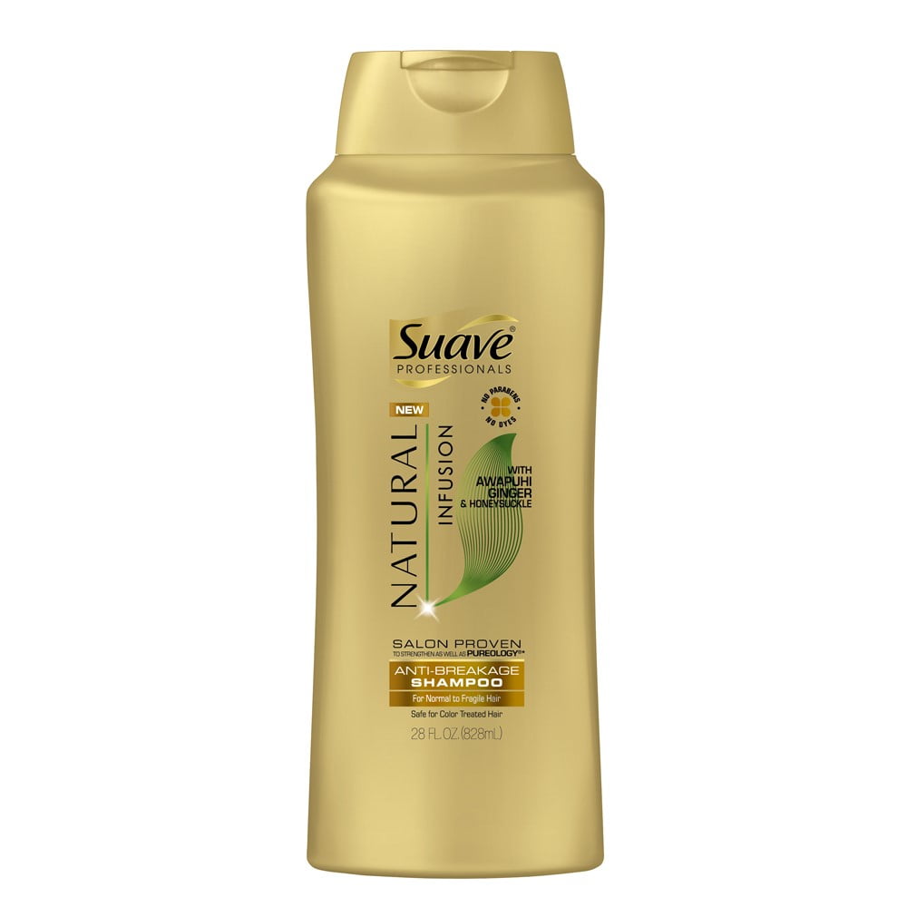 Suave Professionals Natural Infusion Shampoo, Awapuhi Ginger
