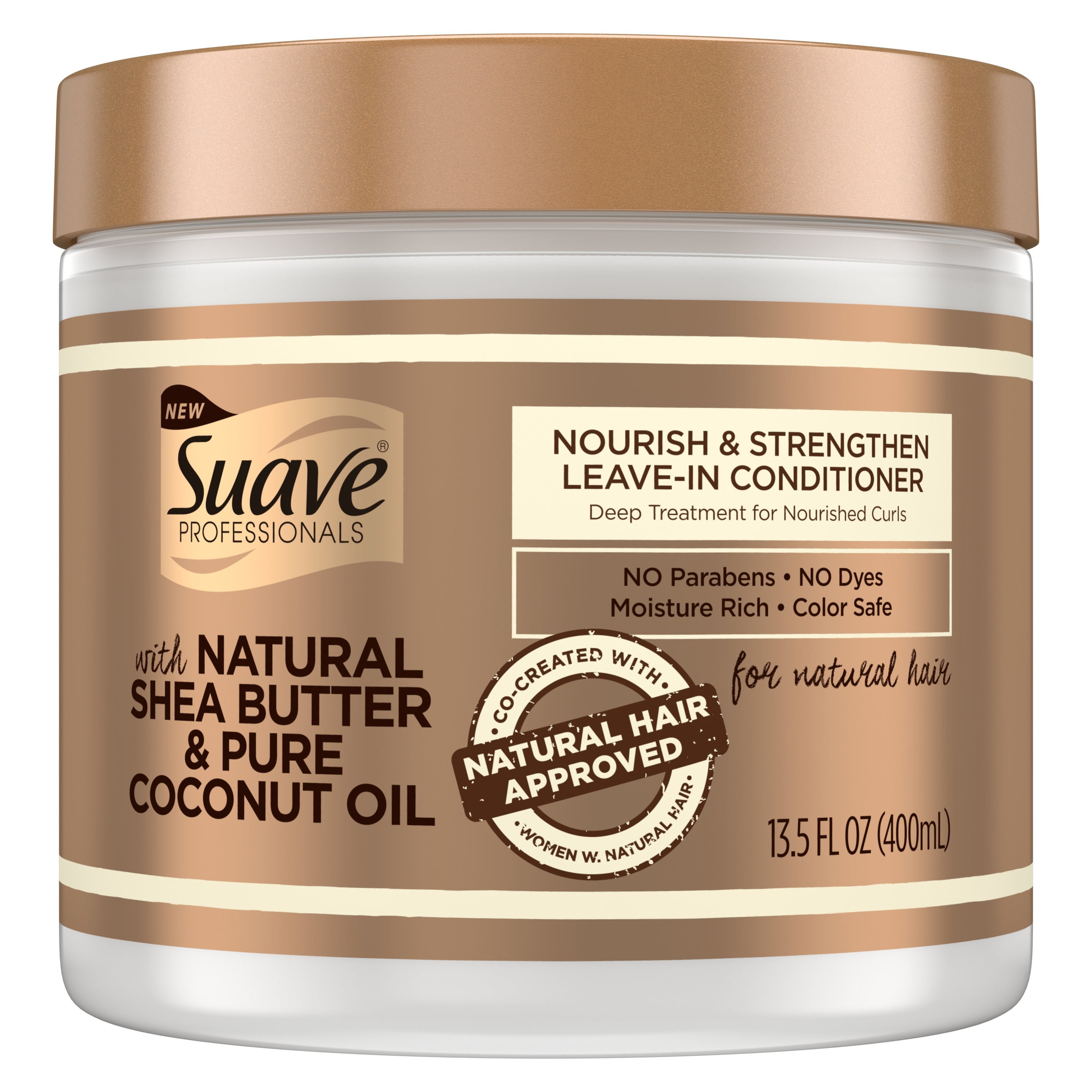 Suave Professional Nourishing Leave-in Conditioner, Detangler & Shine ...