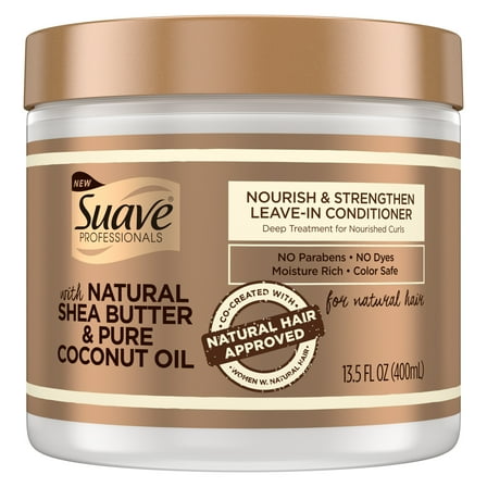 (2 pack) Suave Professionals Nourishing and Strengthen Leave-in Conditioner 13.5OZ