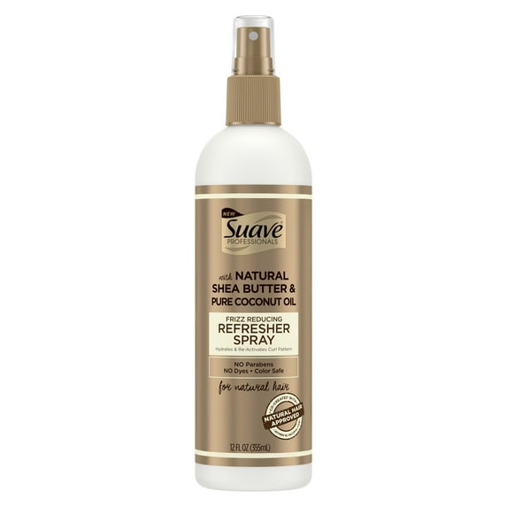 Suave Professionals Refresher Spray W/ Shea Butter & Coconut Oil, 12 oz