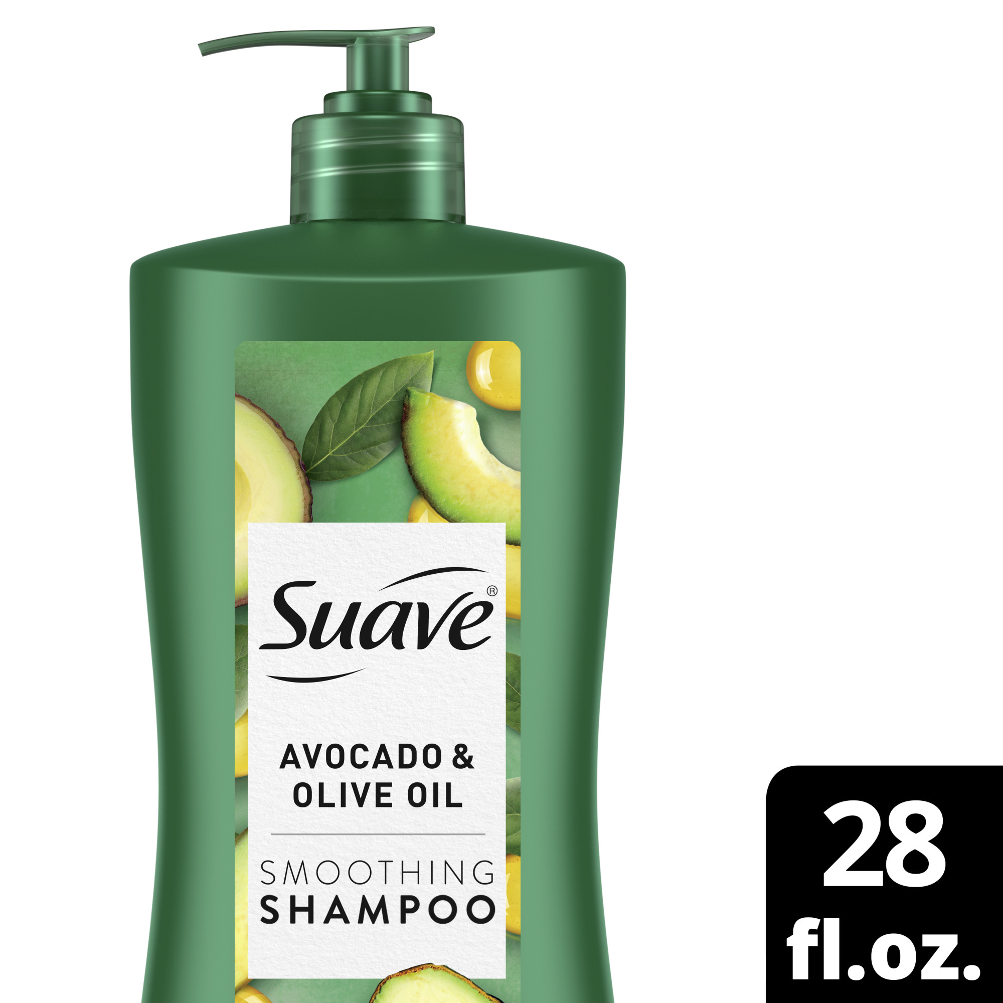 Suave Professionals Smoothing Shampoo, Avocado & Olive Oil, 28 fl oz - image 1 of 8