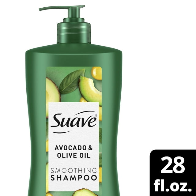 Suave Professionals Smoothing Shampoo, Avocado & Olive Oil, 28 fl oz