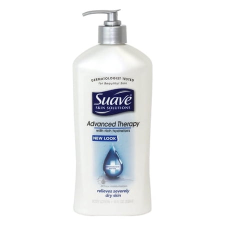 Suave Skin Therapy Moisturizer, Advanced Therapy, 18 oz (Pack of 32)