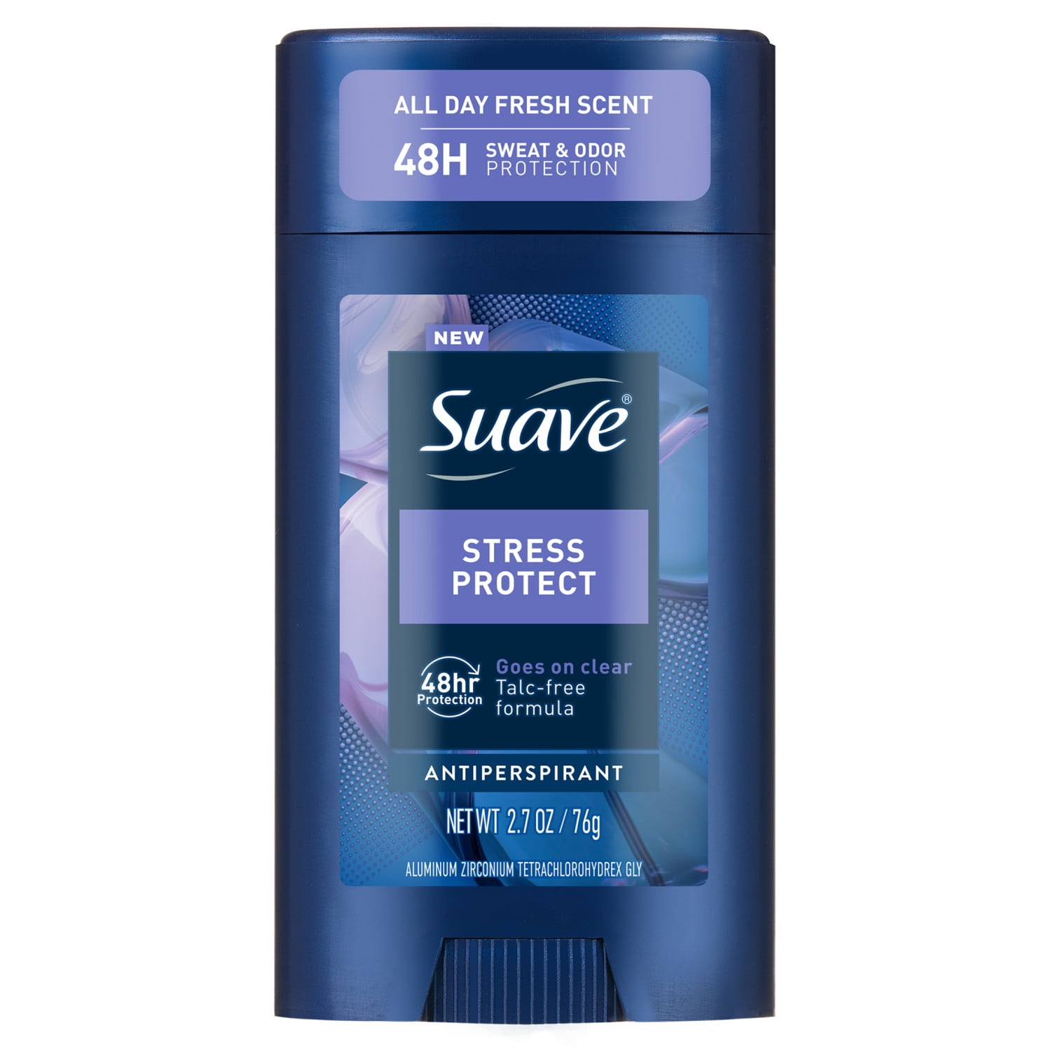 Suave Stress Protect Mens Antiperspirant Deodorant, Lavender & Cedarwood Scent, 48-Hour Protection, 2.7 oz