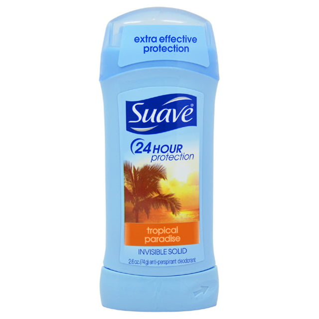 Suave Tropical Paradise Antiperspirant Deodorant, 2.6 oz