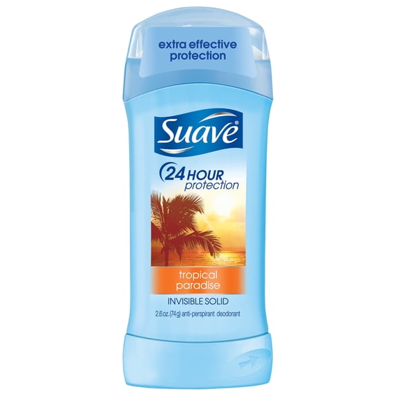 Suave Tropical Paradise Antiperspirant Deodorant, 2.6 oz