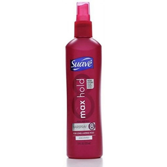 Suave Unscented Non Aerosol Hairspray, Max Hold 11 oz