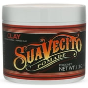 Suavecito Firme Clay Pomade, for All Hair Types, Men, 4 oz