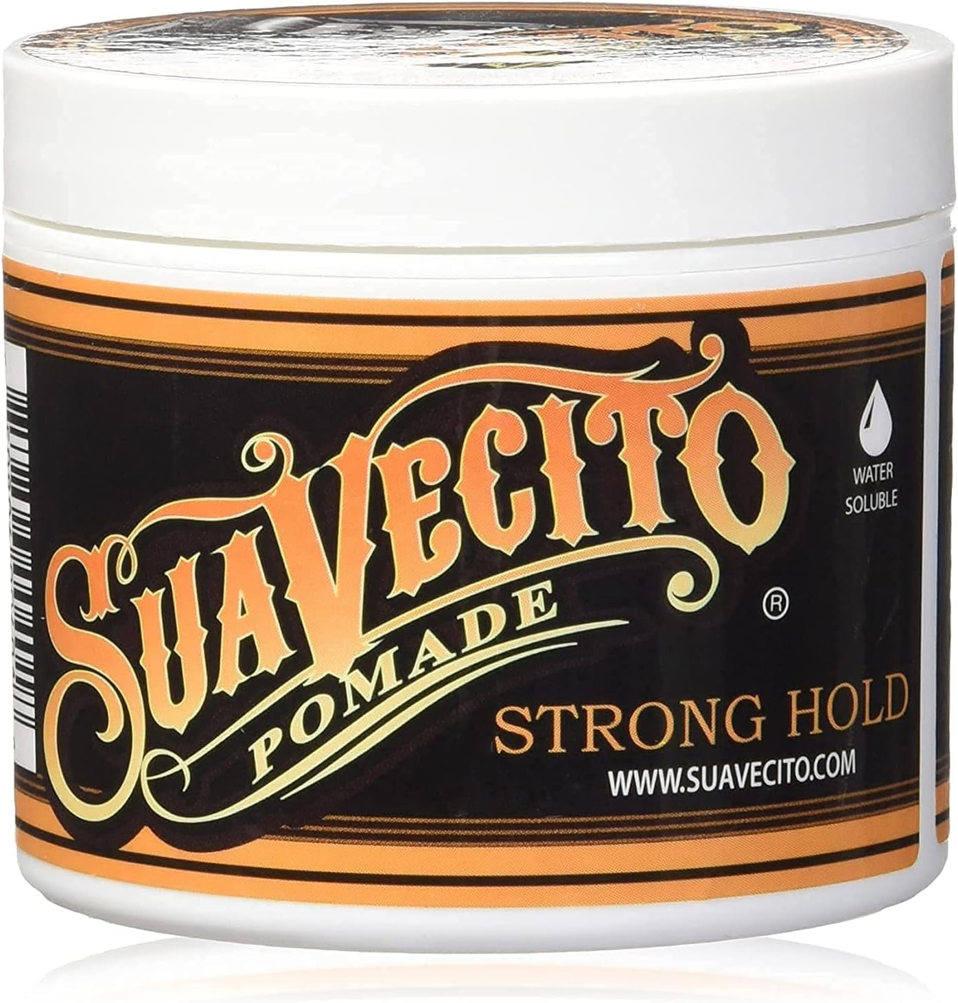 Suavecito Firme Hold Pomade, 5 oz, Strong Hold, Medium Shine