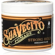 Suavecito Firme Hold Pomade 5 oz - Strong Hold, Medium Shine - Flake-Free, Easy Wash, All-Day Styling