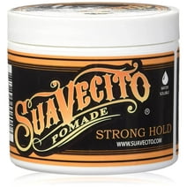 Suavecito Firme Hold Pomade 5 oz - Strong Hold, Medium Shine - Flake-Free, Easy Wash, All-Day Styling