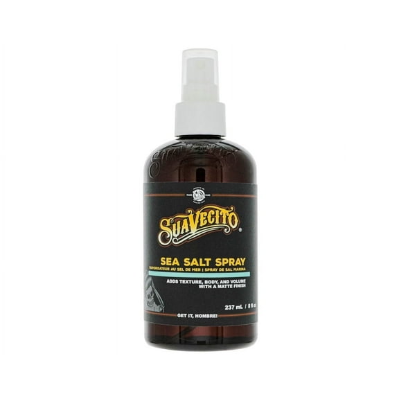 Suavecito Sea Salt Spray for Men, Light Hold, 8 oz