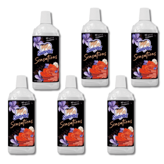 Suavitel Black Color Protection Fabric Softener 14.4 fl oz – 6 Pack