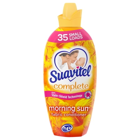 Suavitel Complete Fabric Conditioner 41.5 oz, Morning Sun, 35 Small Loads