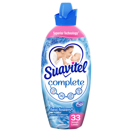 Suavitel Complete Fabric Softener, Field Flowers, 44oz