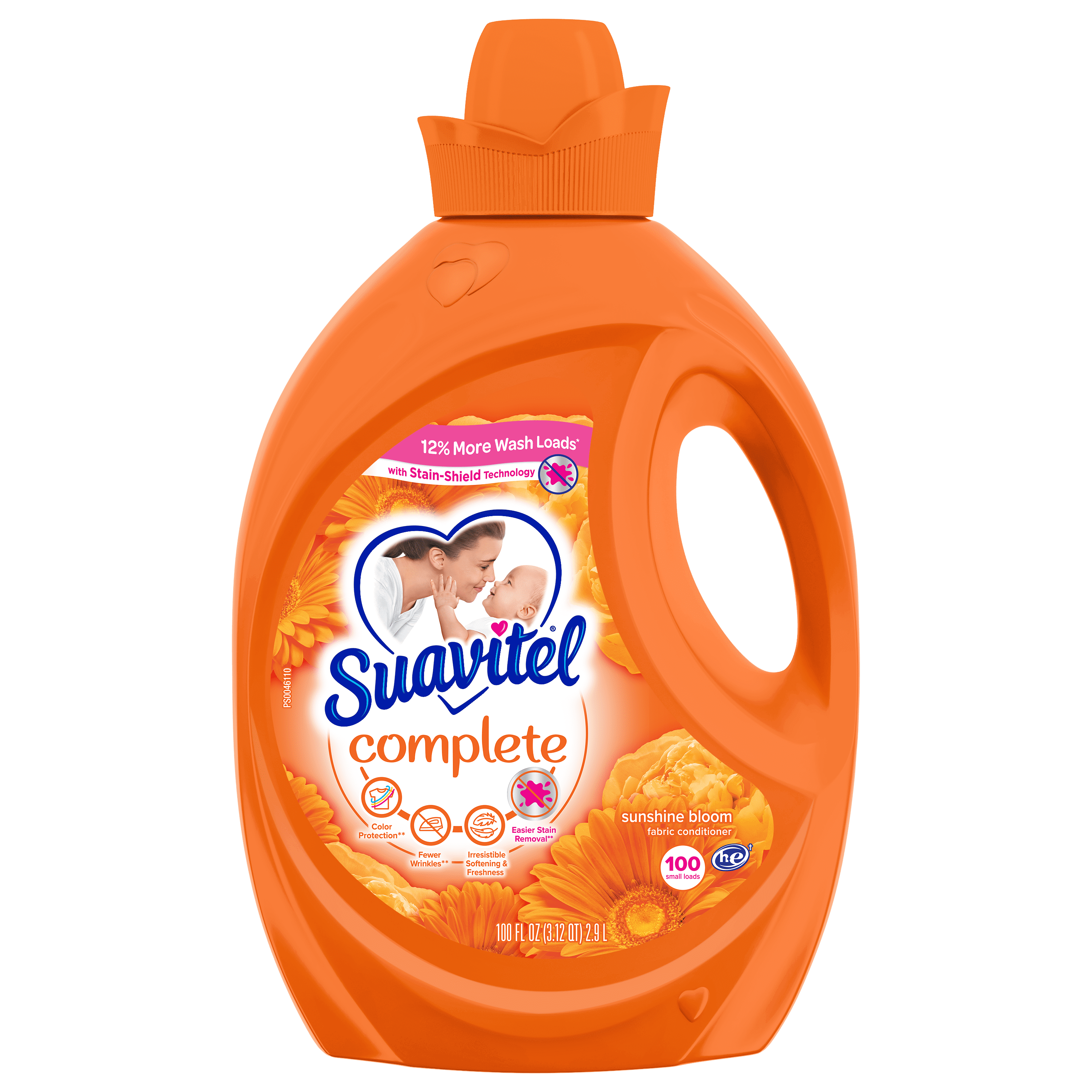 Suavitel Complete Fabric Softener Sunshine Bloom, 100 Oz