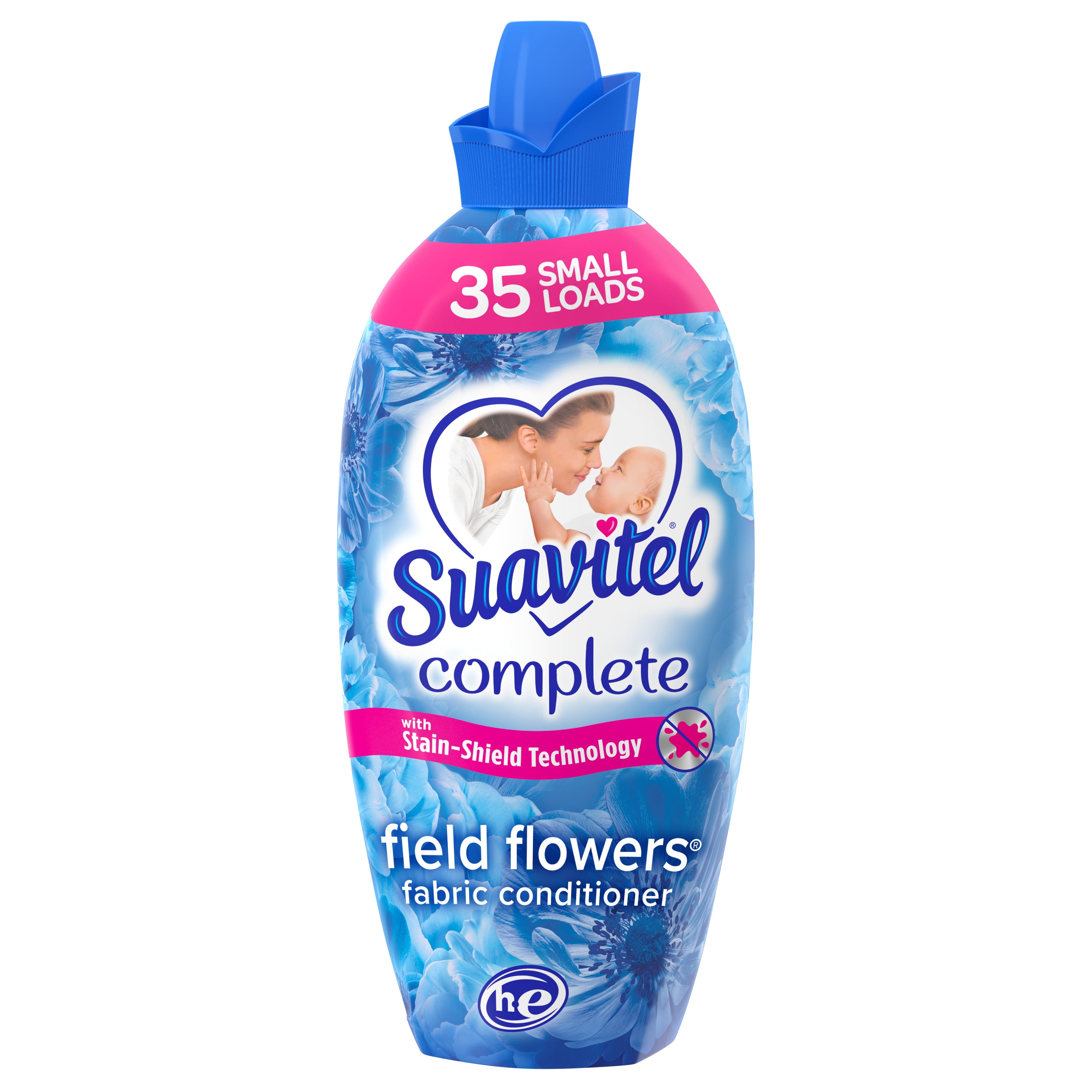 Suavitel Complete Liquid Fabric Conditioner, Field Flowers, 41.5 oz