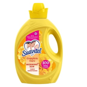 Suavitel Complete Liquid Fabric Softener, Fabric Conditioner, Morning Sun Scent, 100 fl oz Bottle