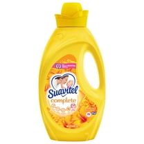 Suavitel Complete Liquid Fabric Softener and Conditioner, Morning Sun, 46 oz, 46 Small Loads