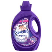 Suavitel Complete Liquid Fabric Softener and Conditioner, Soothing Lavender, 100 oz, 100 Small Loads