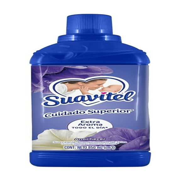 Suavitel Cuidado Superior Fabric Softener 28.7 fl oz 1 Pack Anochecer Long-Lasting Evening Floral Scent