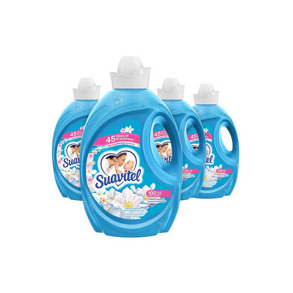 Suavitel Field Flowers (4-Pack Case) 420 fl oz 1 Pack (420 fl oz x 1 case)