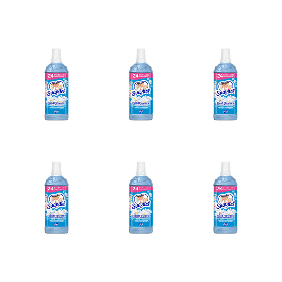 Suavitel Field Flowers Liquid Fabric Softener 28.7 fl oz 6 Pack