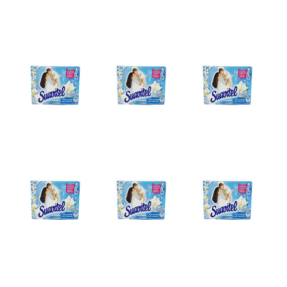 Suavitel Field Flowers Sheets 20 ct 6 Pack (620 Sheets)