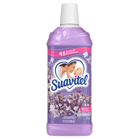 Suavitel Liquid Fabric Softener Conditioner, Lavender - 15.2 fluid ounce
