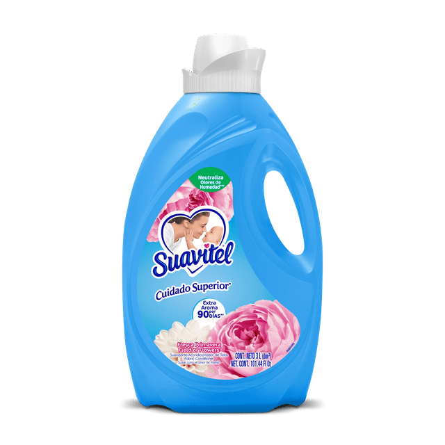Suavitel Liquid Fabric Softener, Field Flowers, 101.4 Fluid Ounce