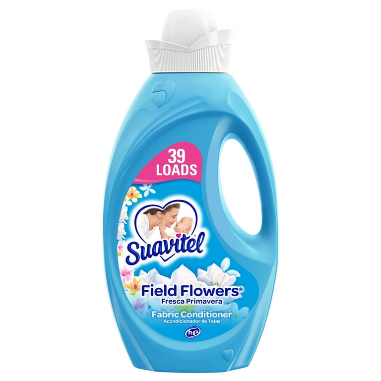 Suavitel outlet Fabric Conditioner - Fresh Vanilla Scented - 102 Small Loads - 120oz