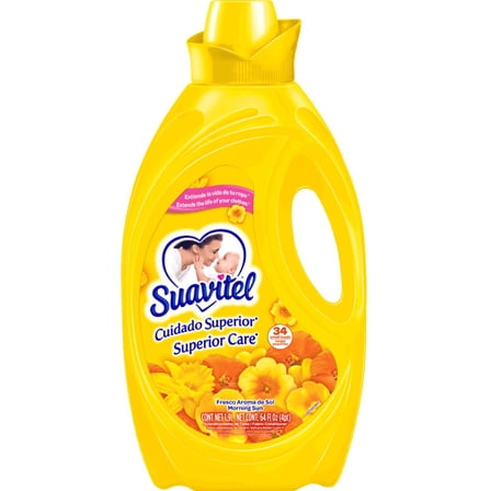 Suavitel Liquid Fabric Softener, Morning Sun, 64 fl oz