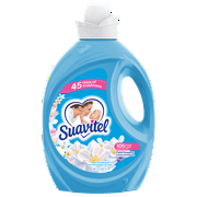 Suavitel Liquid Fabric Softener and Conditioner, Field Flowers, 105 oz, 105 Small Loads