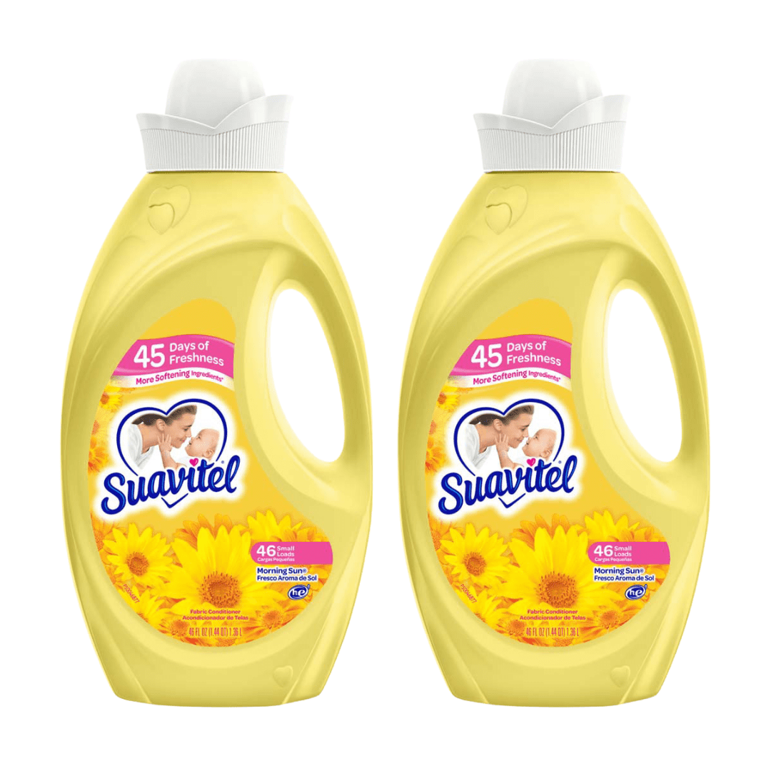 Suavitel Morning Sun Fabric Softener 46 oz (Pack of 2)