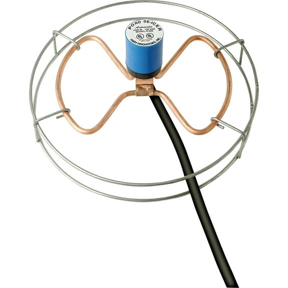 Farm Innovators Pond De-Icer 1500 Watt Stock Tank Deicer - 5' Cord - Multicolor