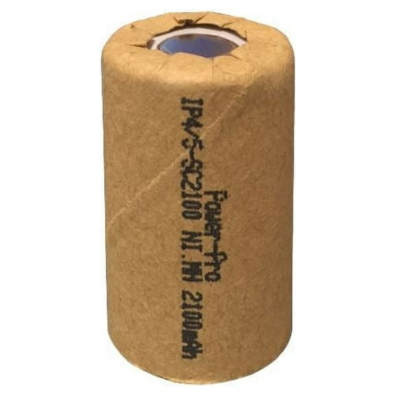 Sub C NiMH Rechargeable Battery 4/5 2100mAh PowerPro