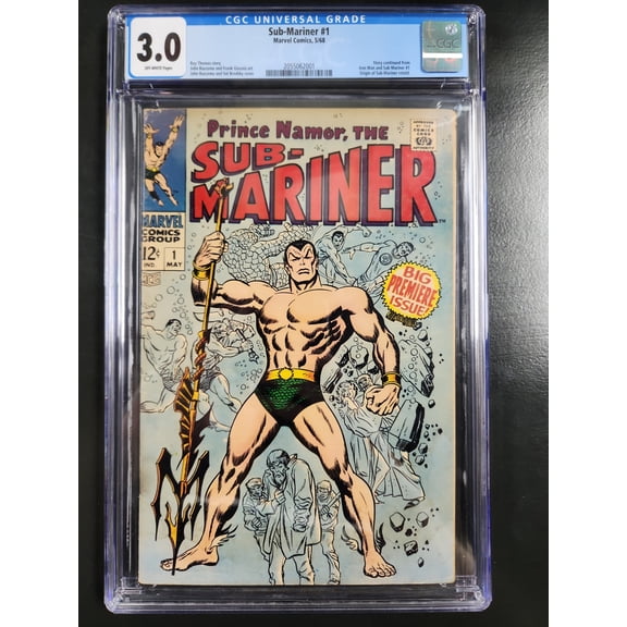Sub-Mariner #1 - CGC 3 Comic Book