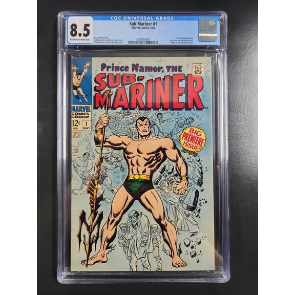 Sub-Mariner #1 - CGC 8.5 Comic Book
