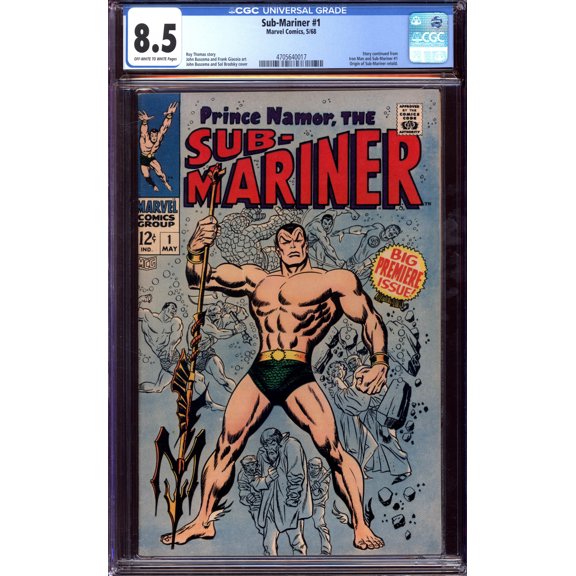 Sub-Mariner #1 - CGC 8.5 Comic Book