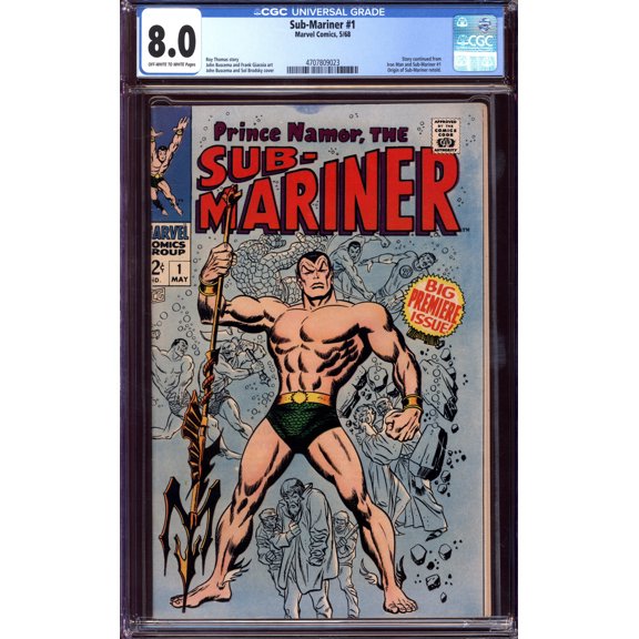 Sub-Mariner #1 - CGC 8 Comic Book