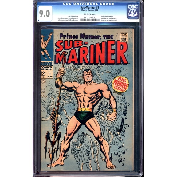 Sub-Mariner #1 - CGC 9 Comic Book