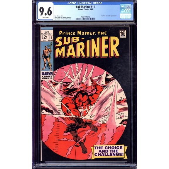 Sub-Mariner #11 - CGC 9.6 Comic Book