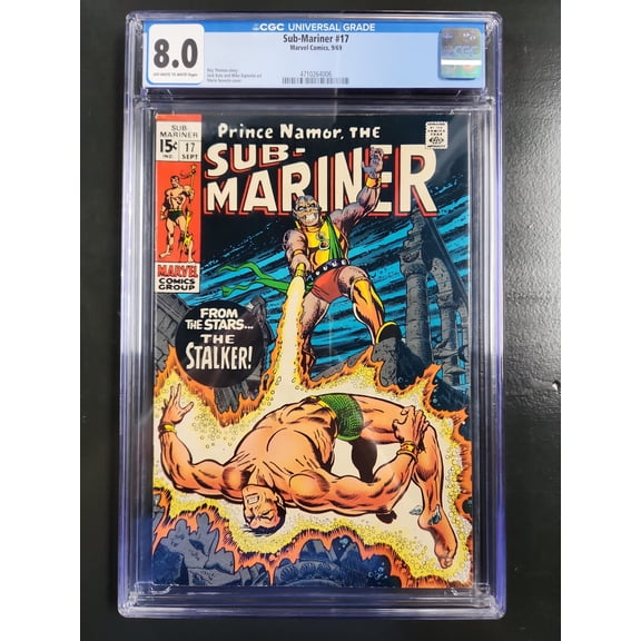 Sub-Mariner #17 - CGC 8 Comic Book