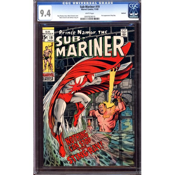Sub-Mariner #19 - CGC 9.4 Comic Book