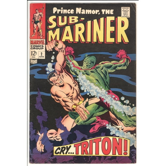 Sub-Mariner #2 Comic Book