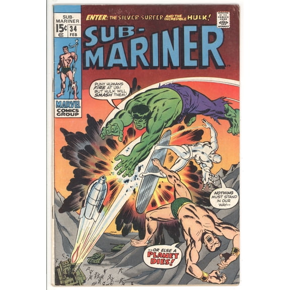 Sub-Mariner #34 Comic Book