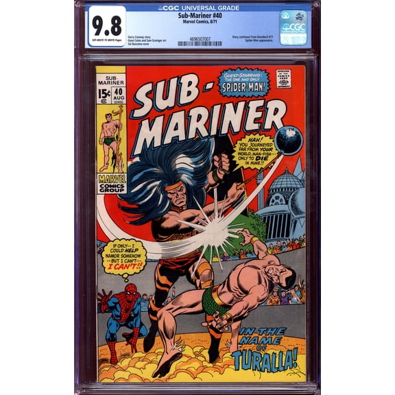 Sub-Mariner #40 - CGC 9.8 Comic Book