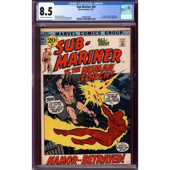 Sub-Mariner #44 - CGC 8.5 Comic Book