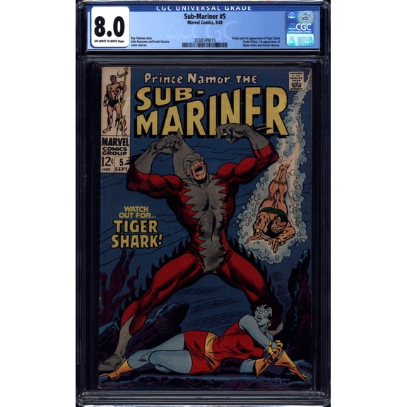 Sub-Mariner #5 - CGC 8 Comic Book